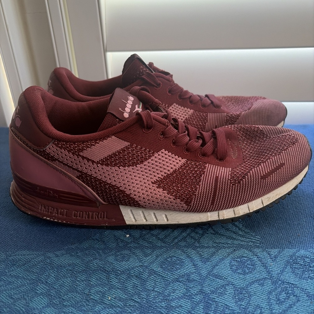 Diadora Titan Weave Mens Size 9 Mesa Rose Athletic Running Shoes Sneakers